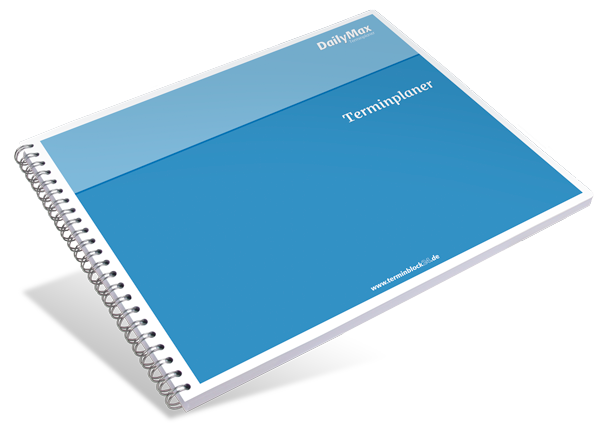 DailyMax Terminplaner 4/15 - datiert für 2026