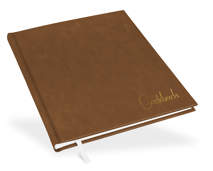 Gästebuch Taufe Naturbraun - GB-21208-T