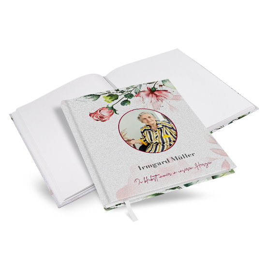Kondolenzbuch „Blüten der Erinnerung“ - KB-21212