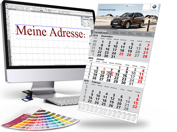 Gestaltungsservice für Wandkalender - 9700000021
