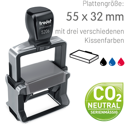 Firmen- &amp; Praxisstempel Professional 55 x 32 mm - 1213015830