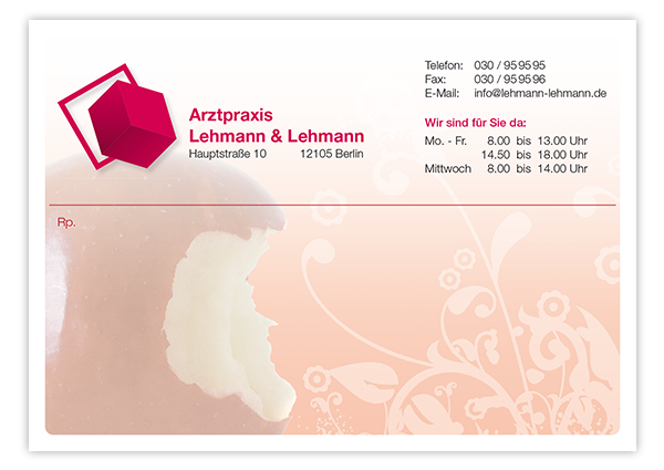 Privatrezepte Trend mit Eindruck - 1225010641