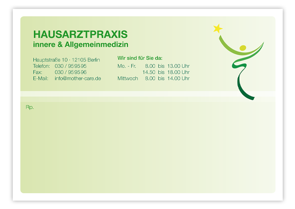 Privatrezepte Classic mit Eindruck - 1225010634