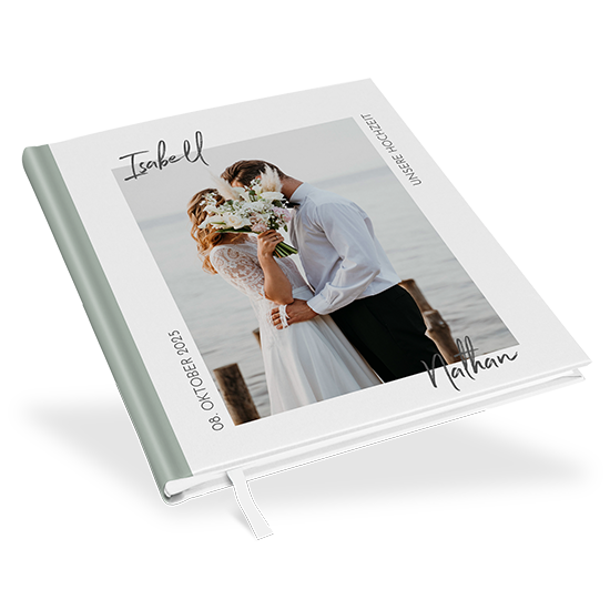 Erinnerungsbuch Hochzeit - Minimalistisch "Florence" - EBH-25001-M-07