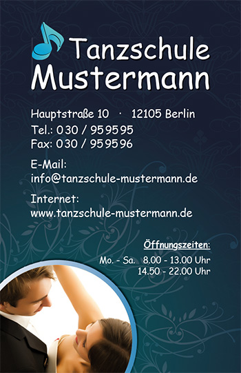 Visitenkarte "ewige Liebe" - 1212010236