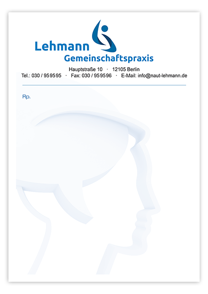 Privatrezepte Trend mit Eindruck - 1225010658