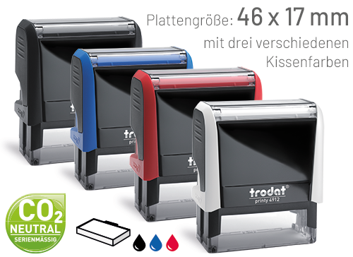 Firmen- & Praxisstempel Printy  46 x 17 mm - 1213015827