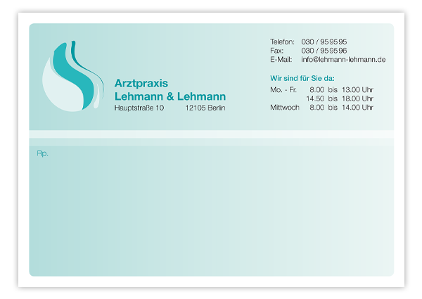 Privatrezepte Classic mit Eindruck - 1225010635