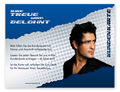 Kundenkarte "men´s style" - 1206010171