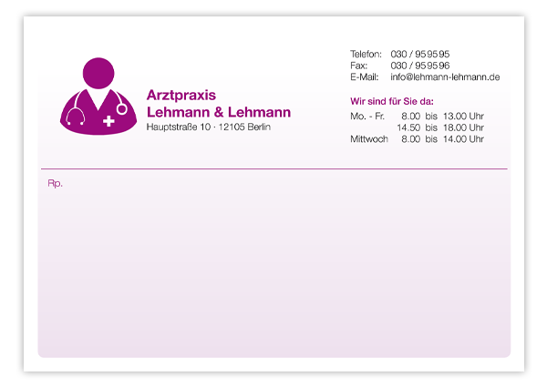 Privatrezepte Classic mit Eindruck - 1225010630