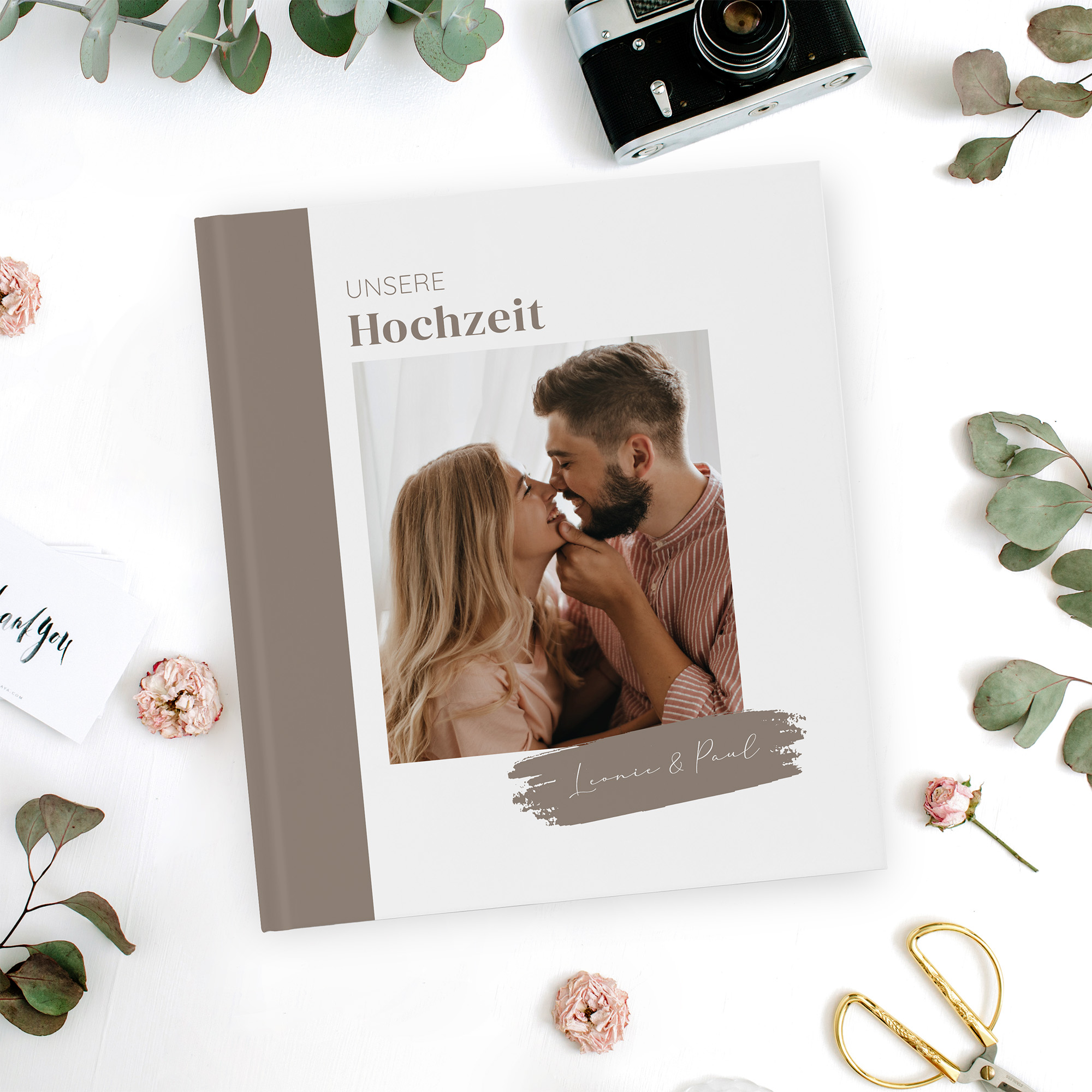 Gästebuch Hochzeit - Minimalistisch "copenhagen"