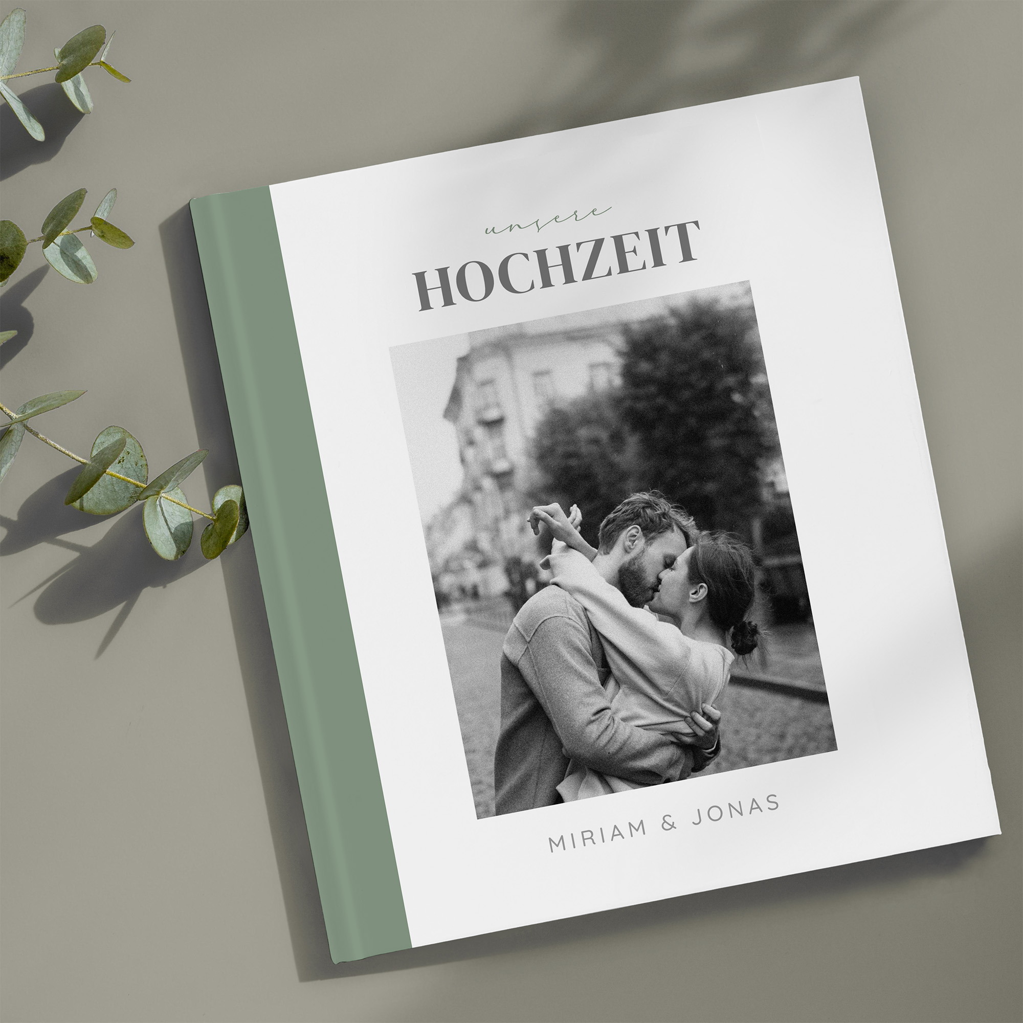 Gästebuch Hochzeit - Minimalistisch "Berlin"