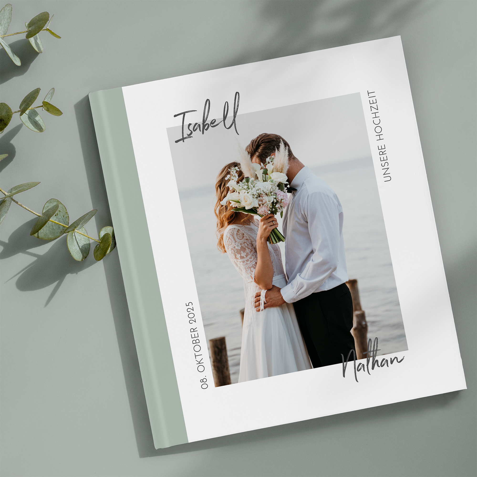 Gästebuch Hochzeit - Minimalistisch "Florence"