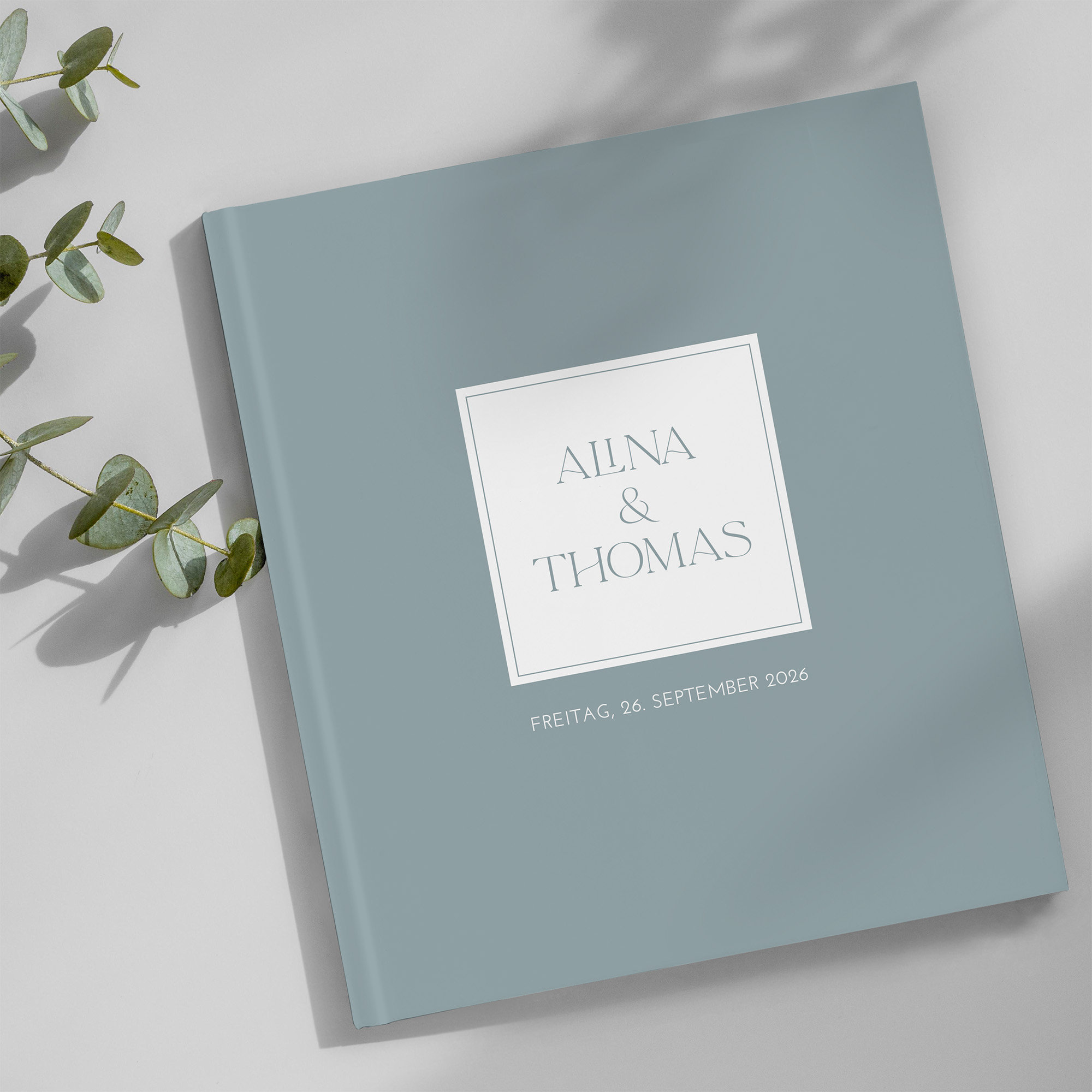Gästebuch Hochzeit - Minimalistisch "Nordic Shore"
