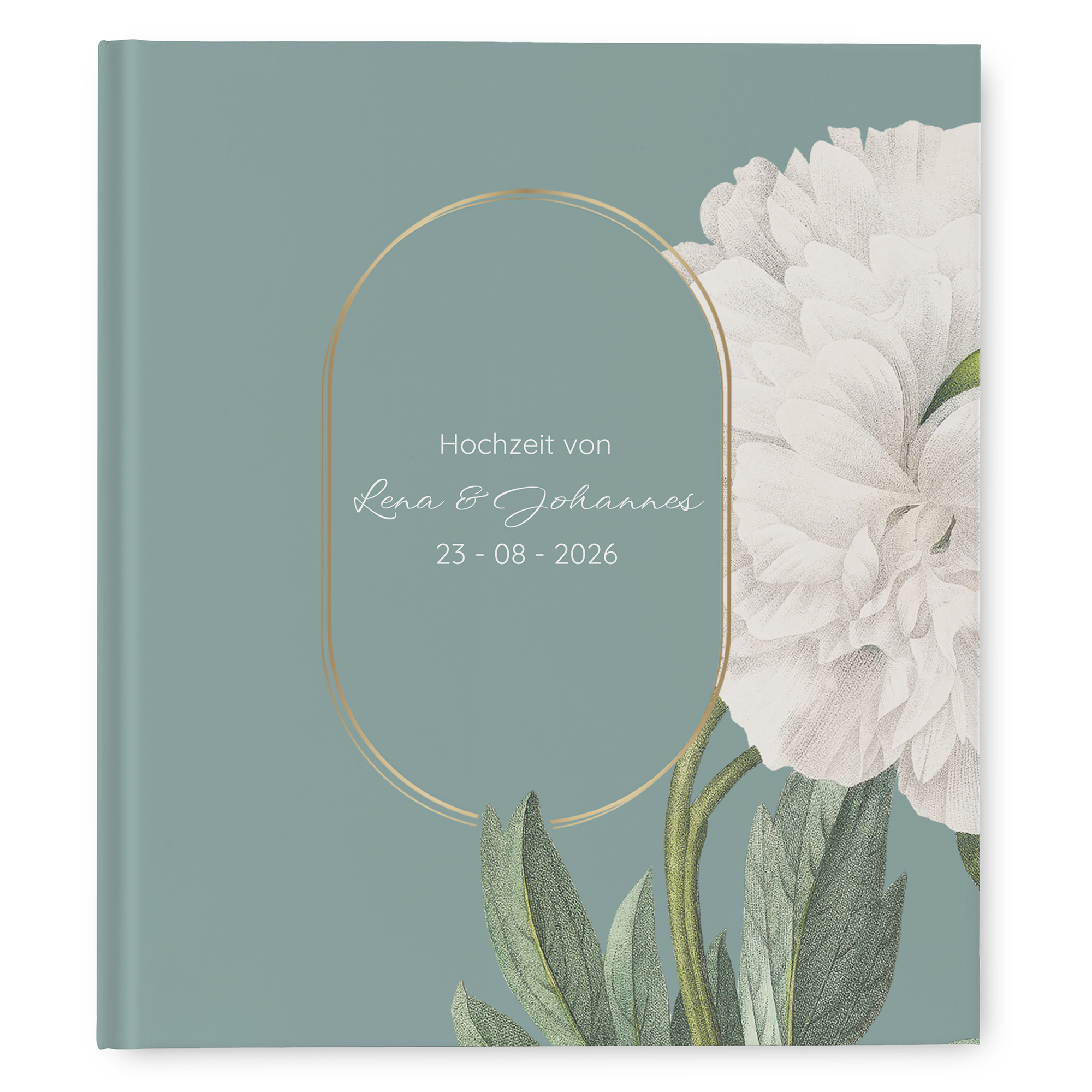 Gästebuch Hochzeit - Vintage "floral epoque"