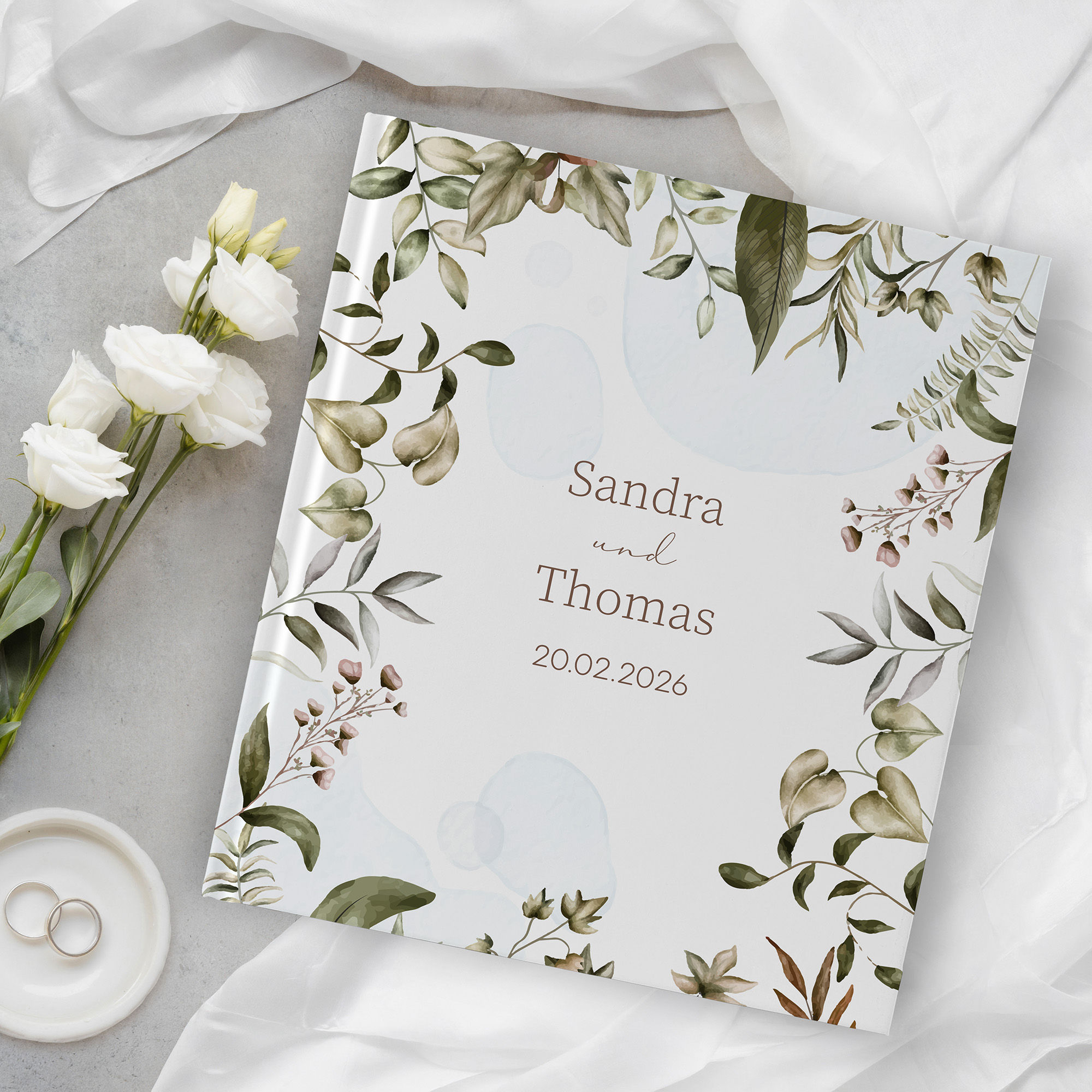 Gästebuch Hochzeit - Boho "nature hold"