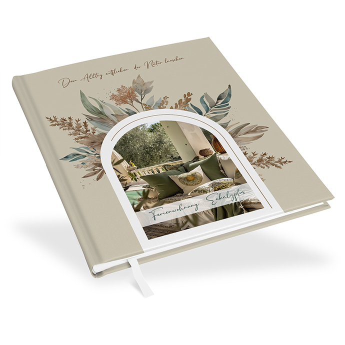 Gästebuch Ferienwohnung - Boho "Bare Nature"