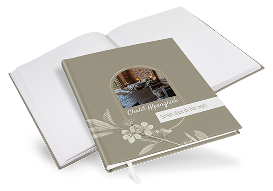 Gästebuch Ferienwohnung - Floral "Classic Flora" - GBF-25001-F-01