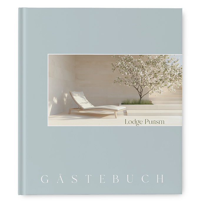 Gästebuch Ferienwohnung - Minimalistisch "Lisbon"
