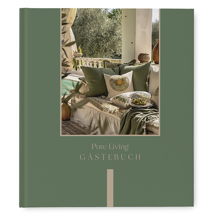 Gästebuch Ferienwohnung - Minimalistisch "Simply Green"
