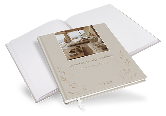 Gästebuch Ferienwohnung - Vintage "Golden Memories" - GBF-25001-V-04