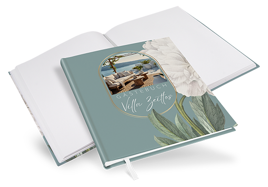 Gästebuch Ferienwohnung - Vintage "Floral Epoque" - GBF-25001-V-06