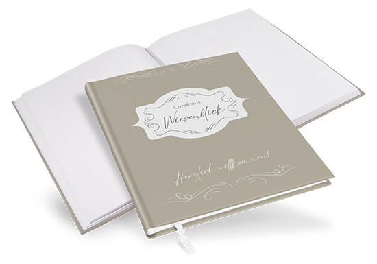 Gästebuch Ferienwohnung - Vintage "Antique Peony" - GBF-25001-V-09